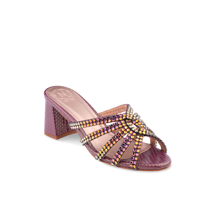 Svana Mule #color_cherry