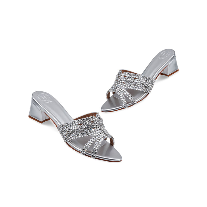 Tamsin Box Heel #color_silver