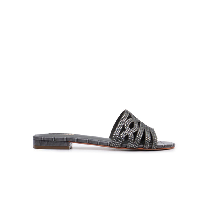 Marily Luxury Flat sandal #color_grey