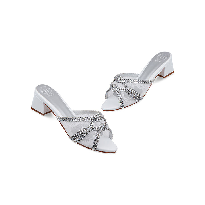 Azusa Box Heel #color_white