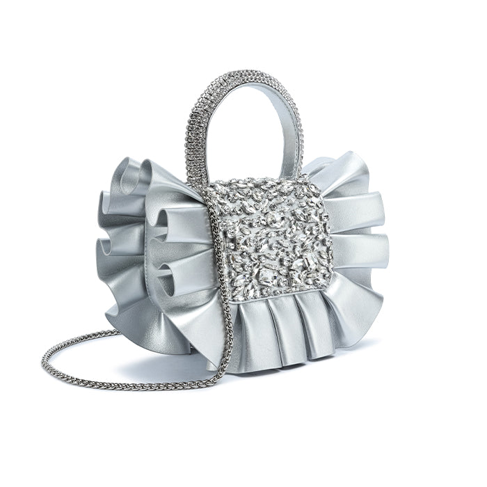 Carmen Evening Bag #color_silver