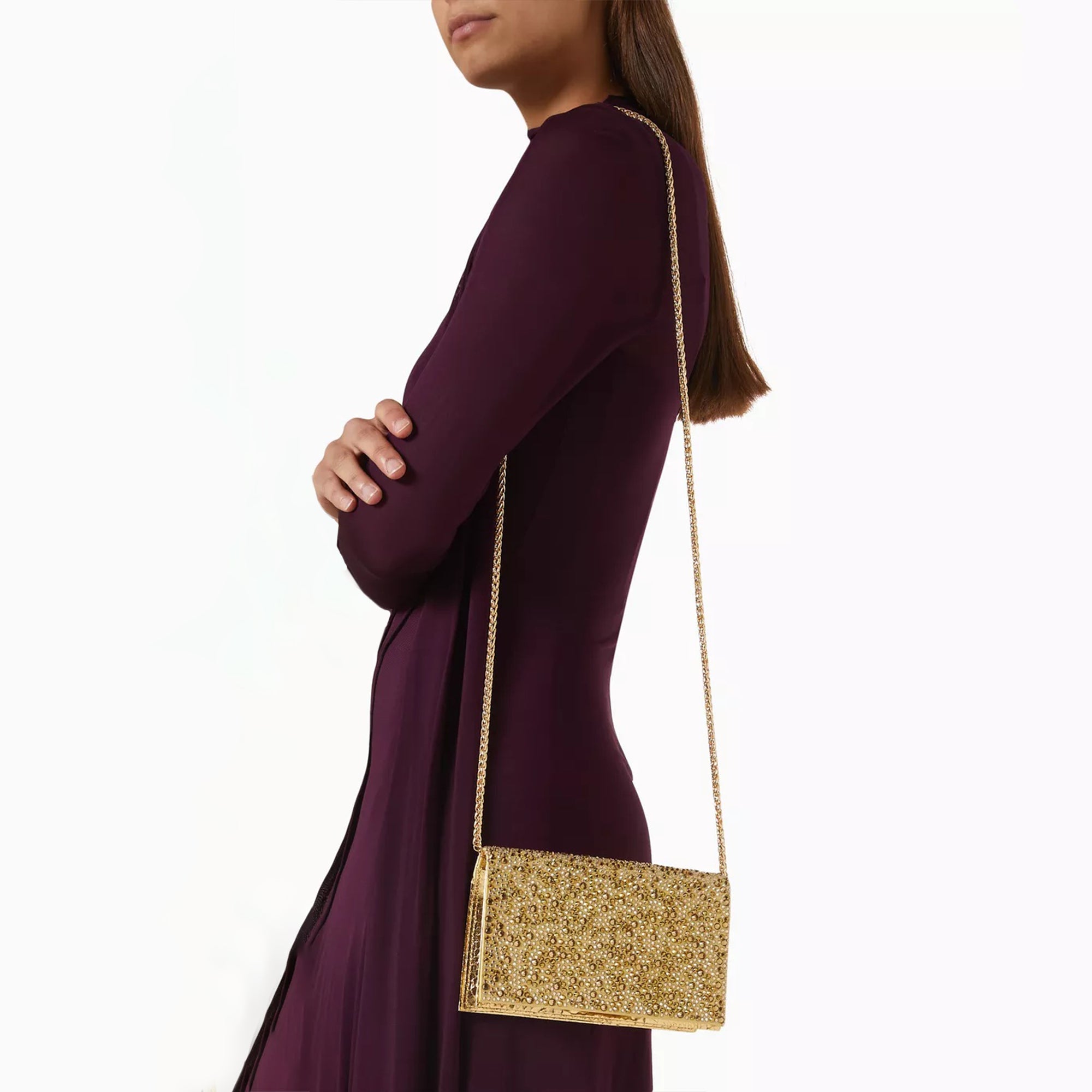Safon Clutch #color_gold