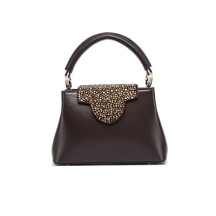 Layali Evening Bag #color_brown
