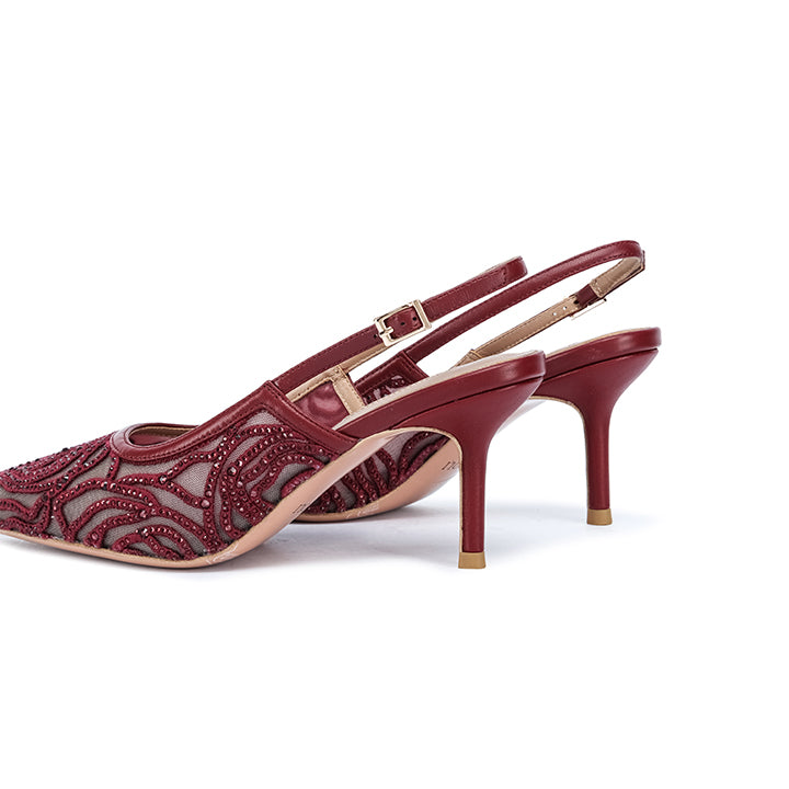 Samha Pump #color_burgundy