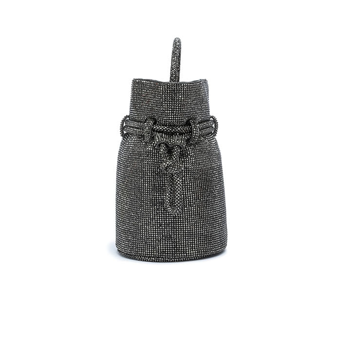 Rosalind Bucket Bag #color_gunmetal