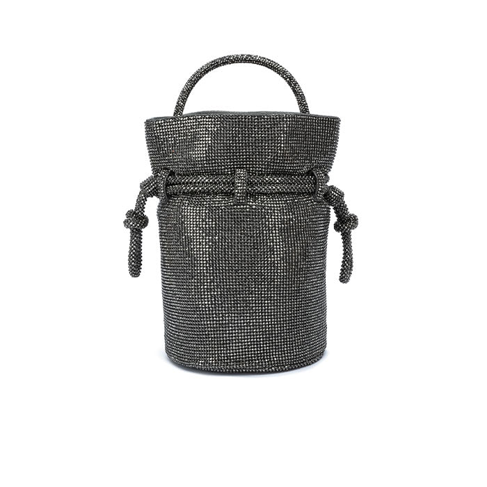Rosalind Bucket Bag #color_gunmetal