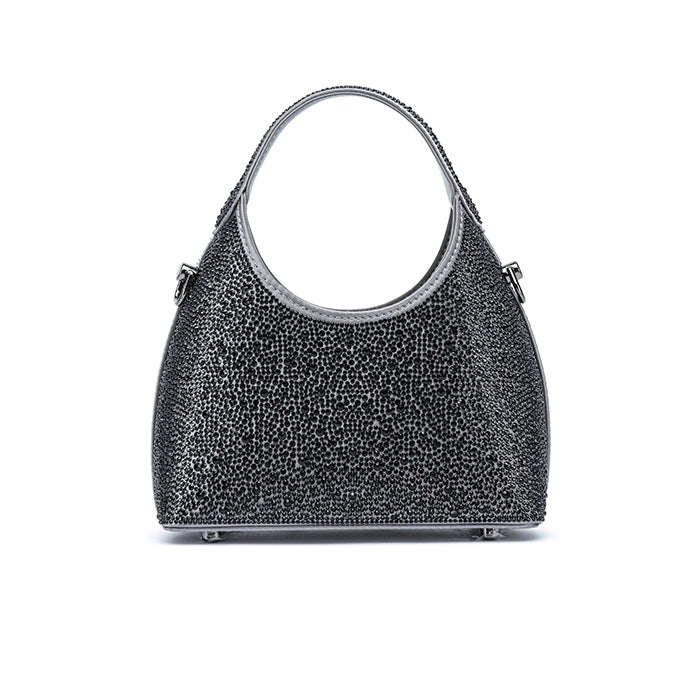 Shimmera Evening Bag #color_gunmetal