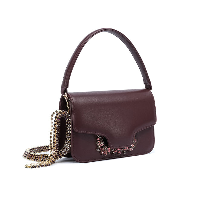 Rita Evening Bag #color_maroon