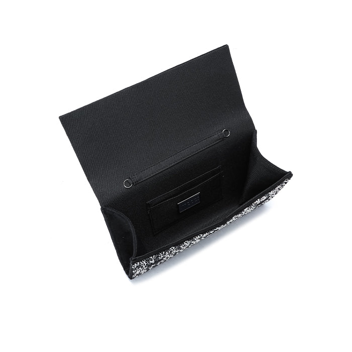 Zahra Clutch Bag #color_black