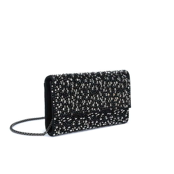 Zahra Clutch Bag #color_black