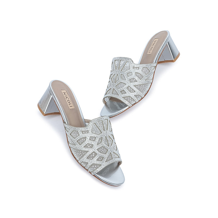 Linea Box Heel #color_silver