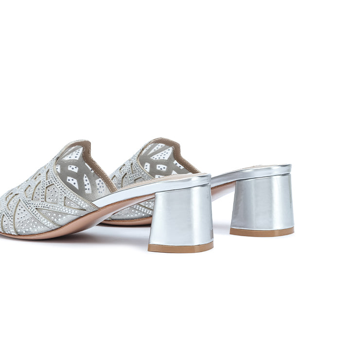 Linea Box Heel #color_silver