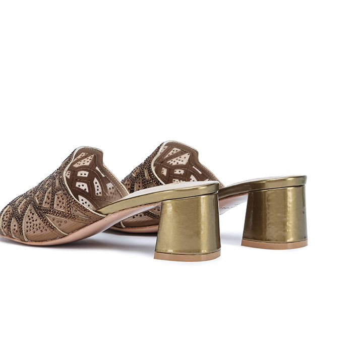 Linea Box Heel #color_bronze