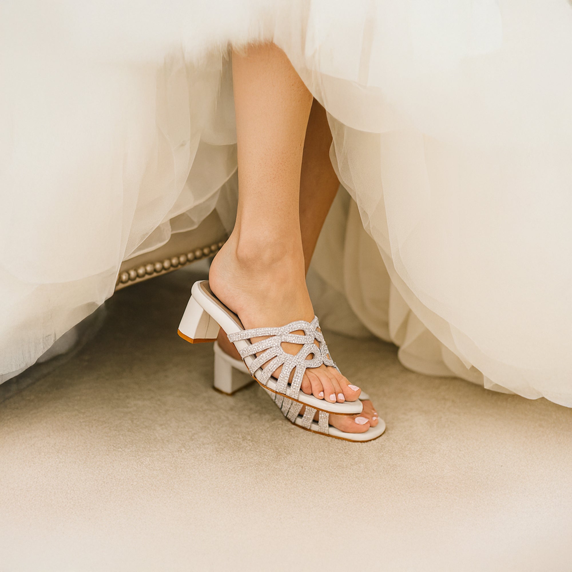 Tabitha Nicoli Luxury Embellished #color_white