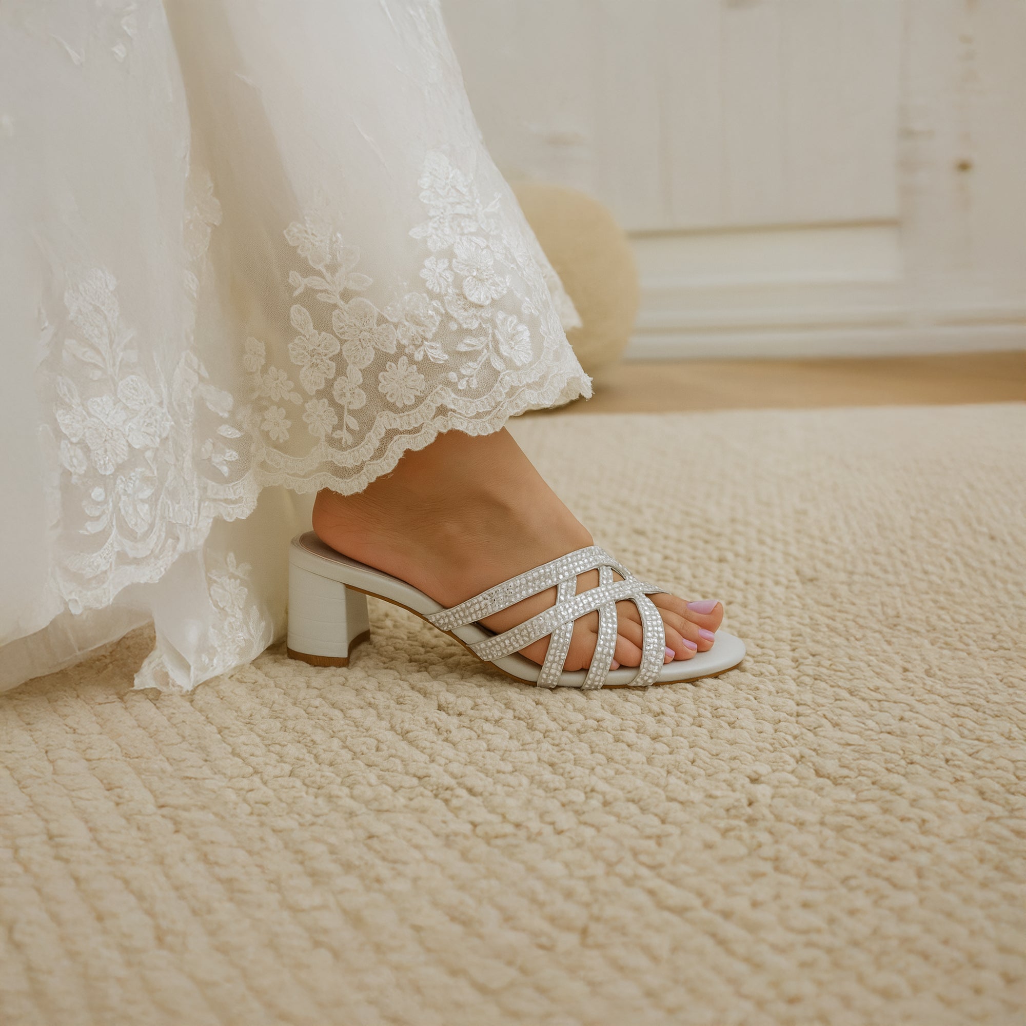 Amos Nicoli Luxury Embellished #color_white