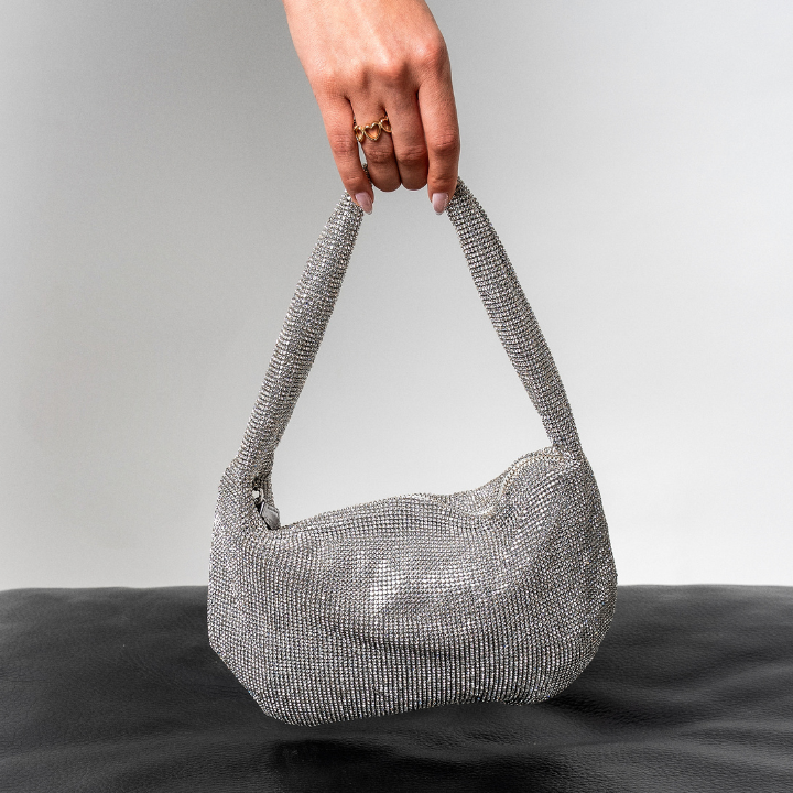 Betony Nicoli slouchy bag #color_silver