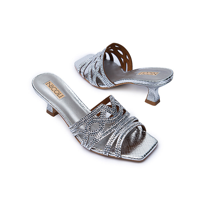 Aaron Kitten Heel #color_silver