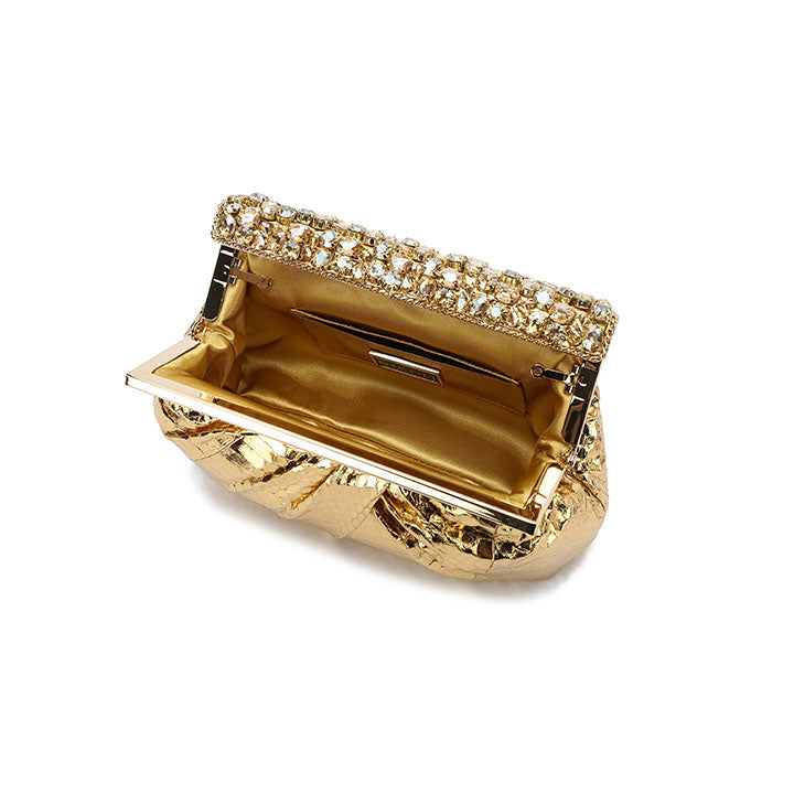 Alcino Clutch #color_gold