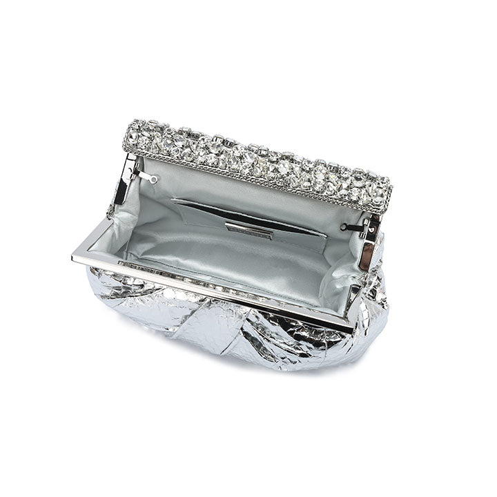 Alcino Clutch #color_silver