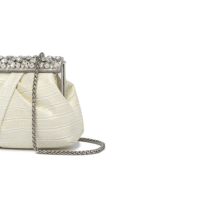 Alcino Clutch #color_white