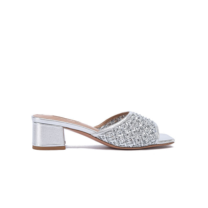 Amira Box Heel #color_silver