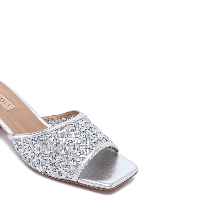 Amira Box Heel #color_silver