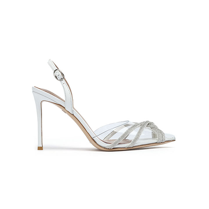 Angelica High Heels #color_white