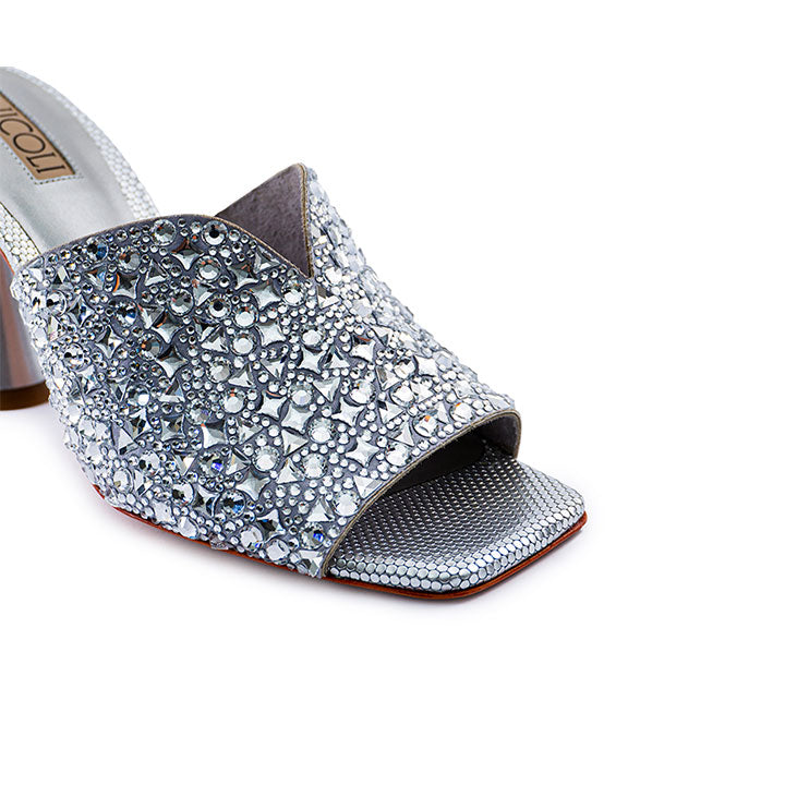 Anzio High Heels #color_silver