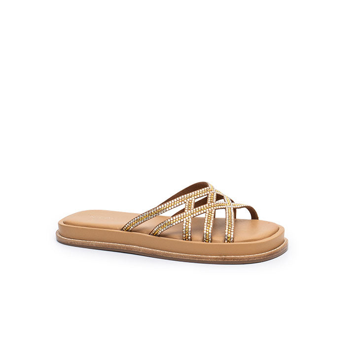 Araceli Flat Sandal #color_beige