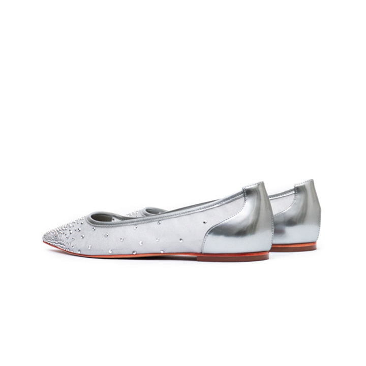 Ashlee Flat Sandal #color_silver
