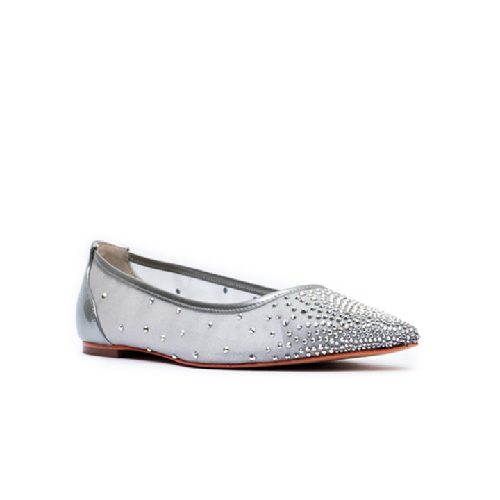 Ashlee Flat Sandal #color_silver