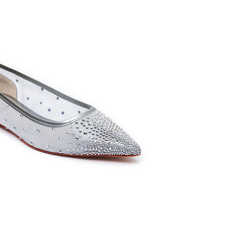 Ashlee Flat Sandal #color_silver