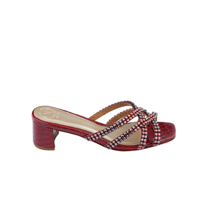 Augie Box Heel #color_k maroon