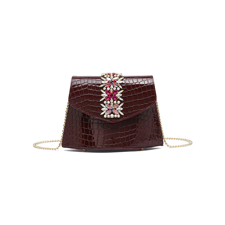 Aurelie Evening Bag #color_cherry