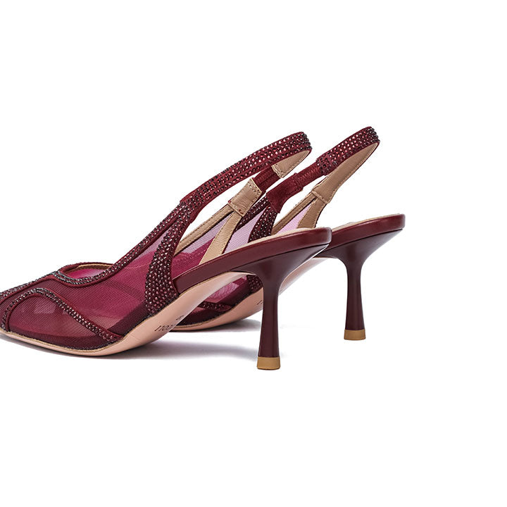 Aveen Pump #color_burgundy