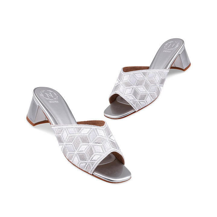 Belma Box Heel #color_silver