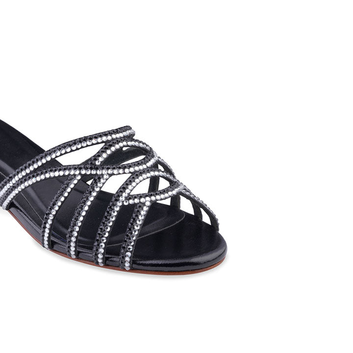 Caroline Box Heel #color_black