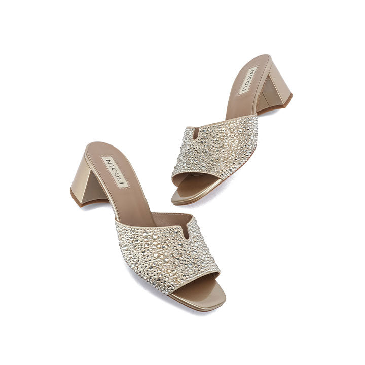 Celesta Box Heel #color_gold