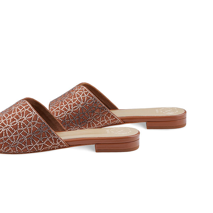 Celina Flat Sandal #color_tan