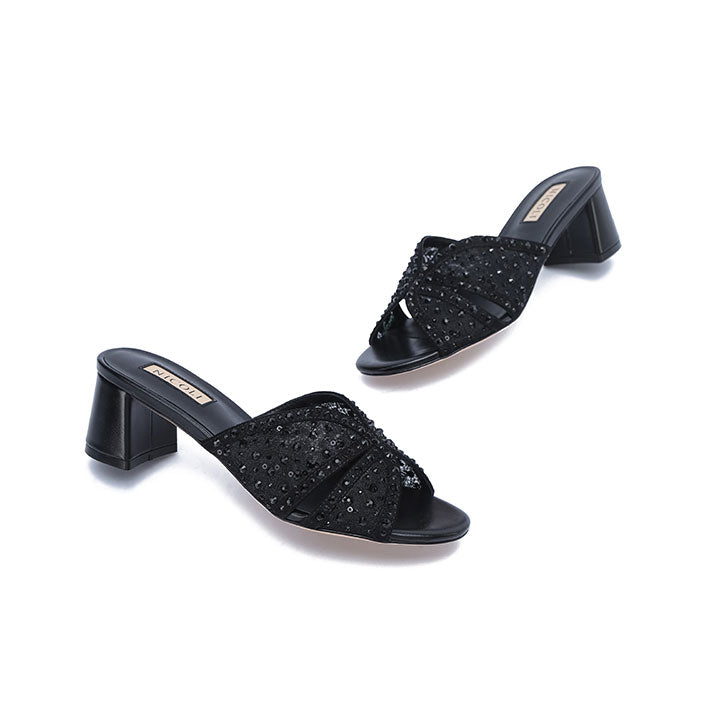 Cesca Box Heel #color_black