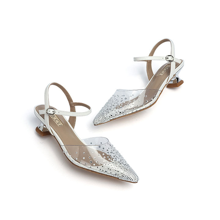 Clara Mini Sandal #color_white