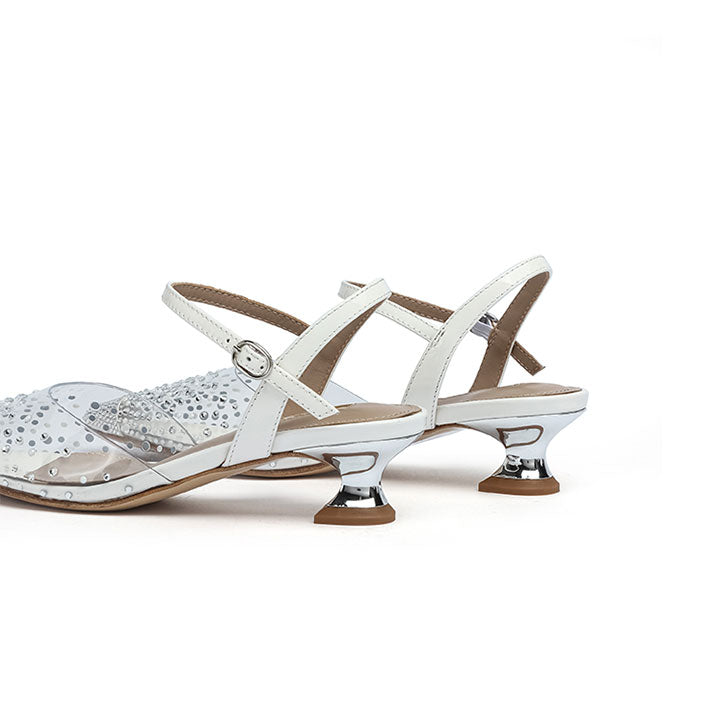 Clara Mini Sandal #color_white
