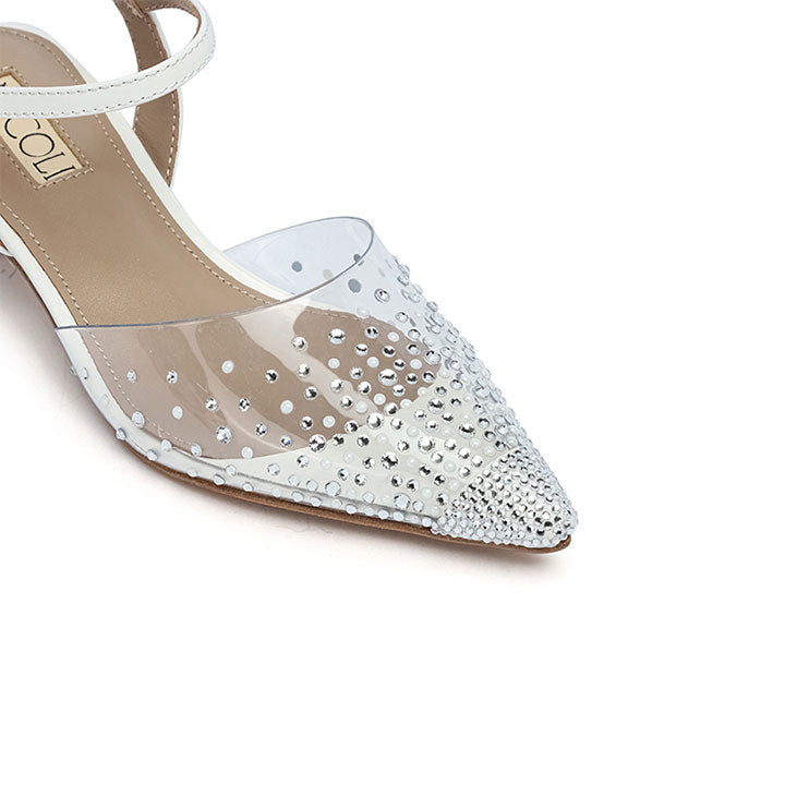 Clara Mini Sandal #color_white