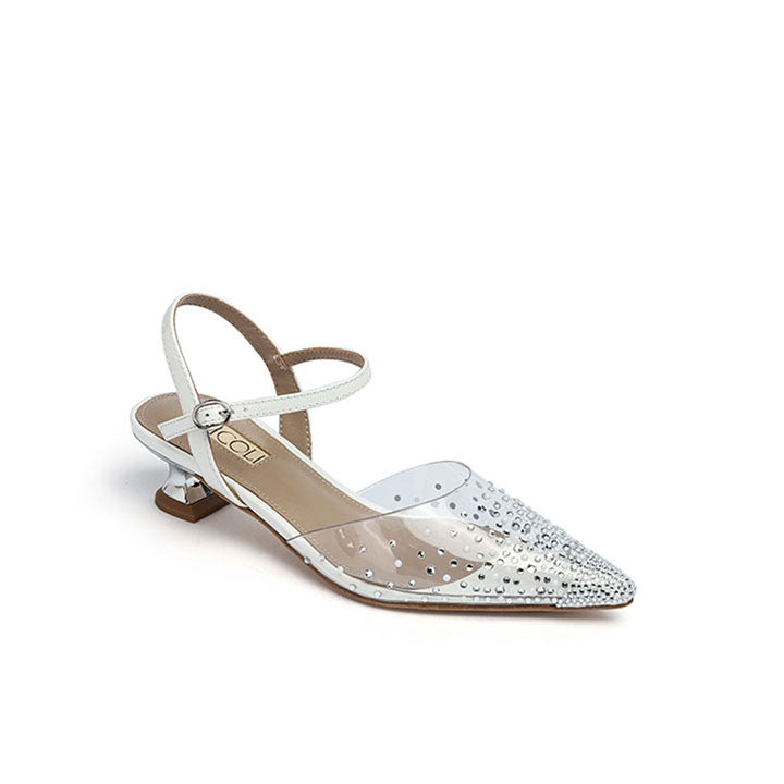 Clara Mini Sandal #color_white
