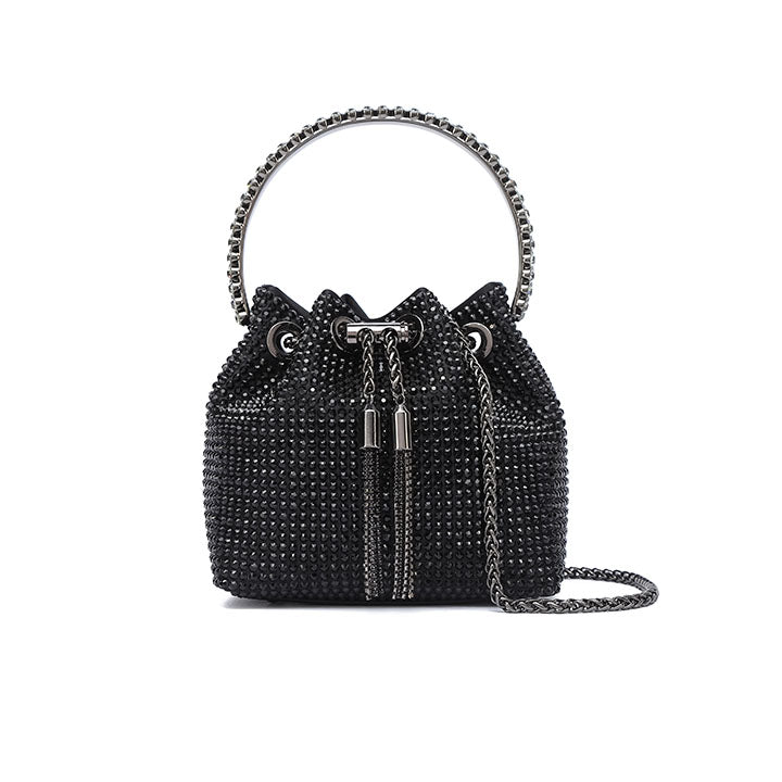 Cleome Bucket Bag #color_black