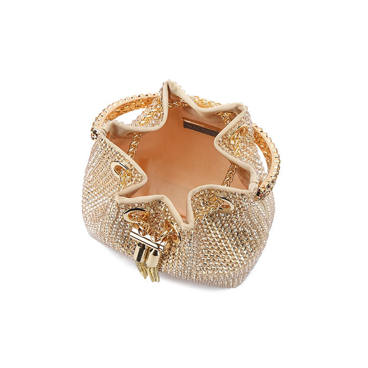 Cleome Bucket Bag #color_gold