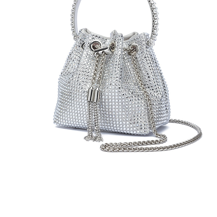 Cleome Bucket Bag #color_silver