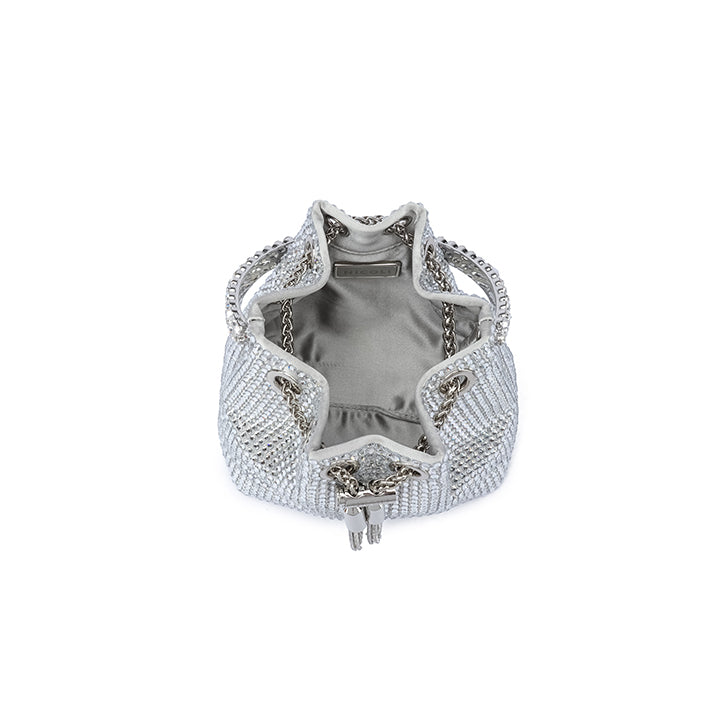 Cleome Bucket Bag #color_silver