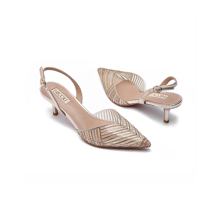 Clivia Pump #color_gold