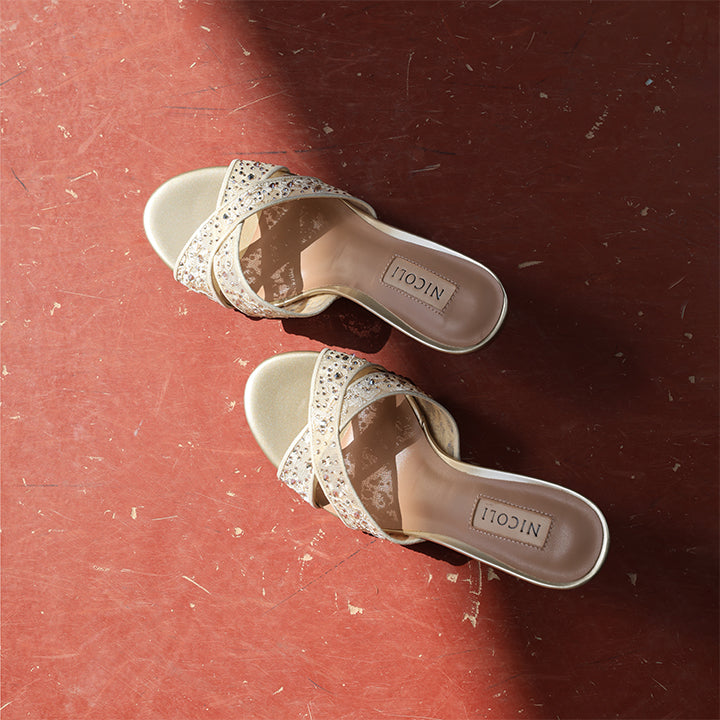 Cisel Mule #color_gold